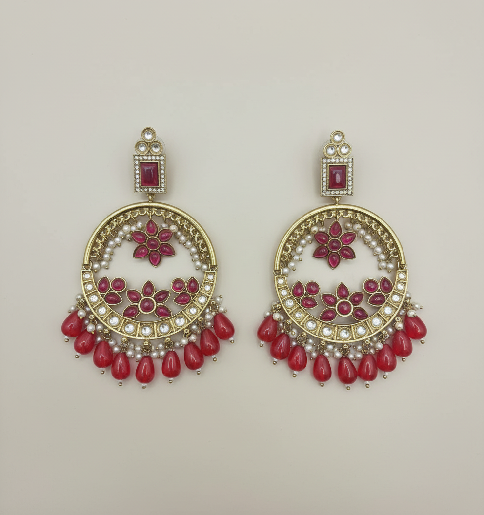 Oversized earrings