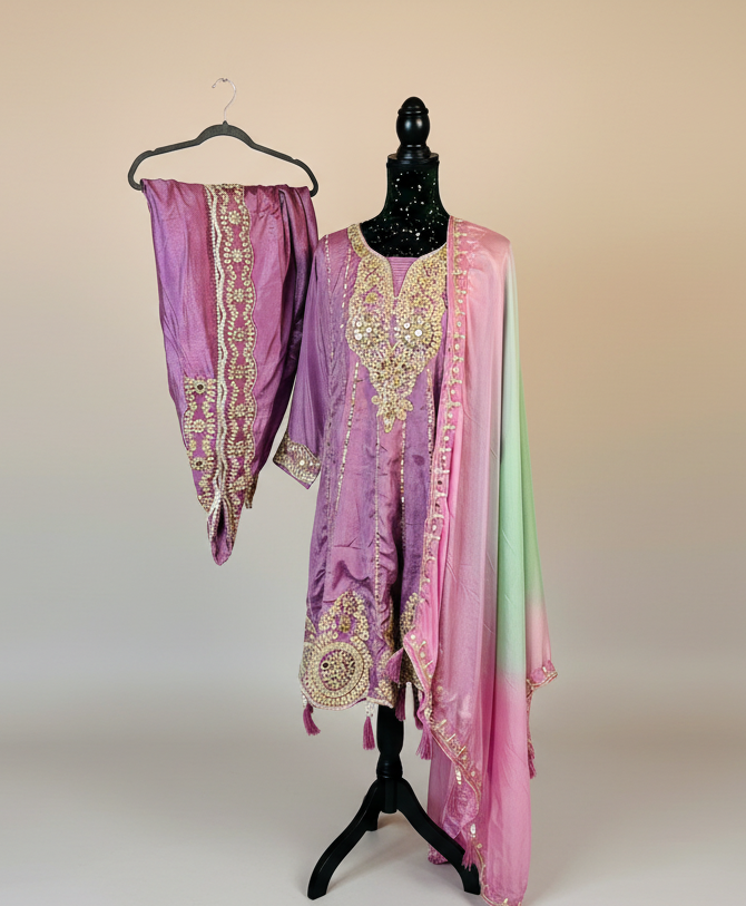 Indian partywear dhoti suit