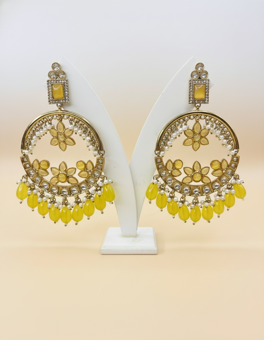 Oversized earrings