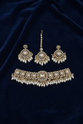 Necklace Set Earrings with Tikka
