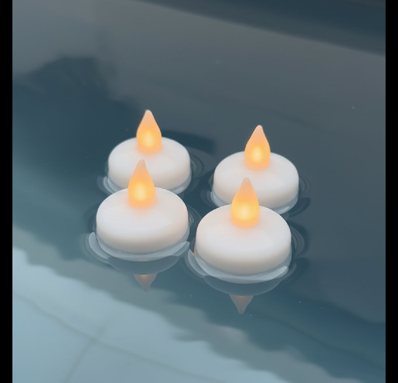 Water candles 12pcs