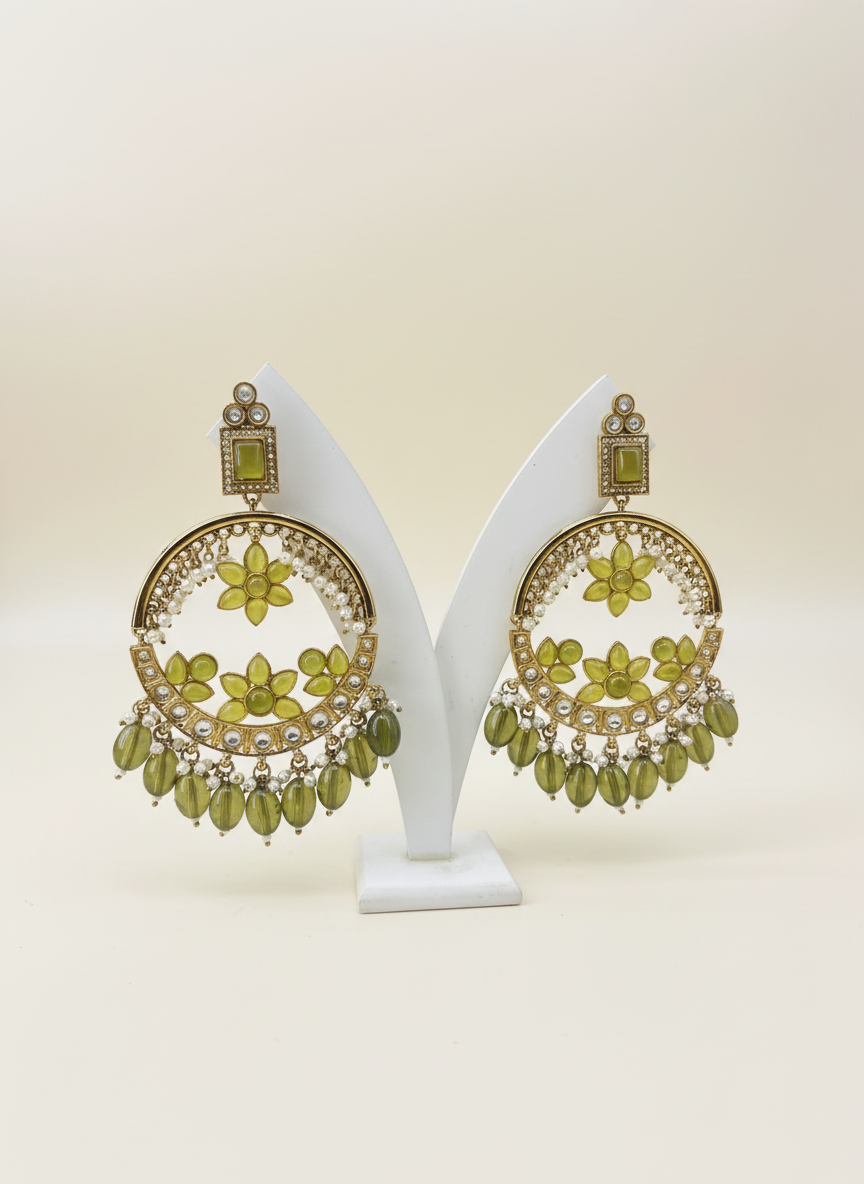 Oversized earrings
