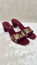 Punjabi jutti with heel