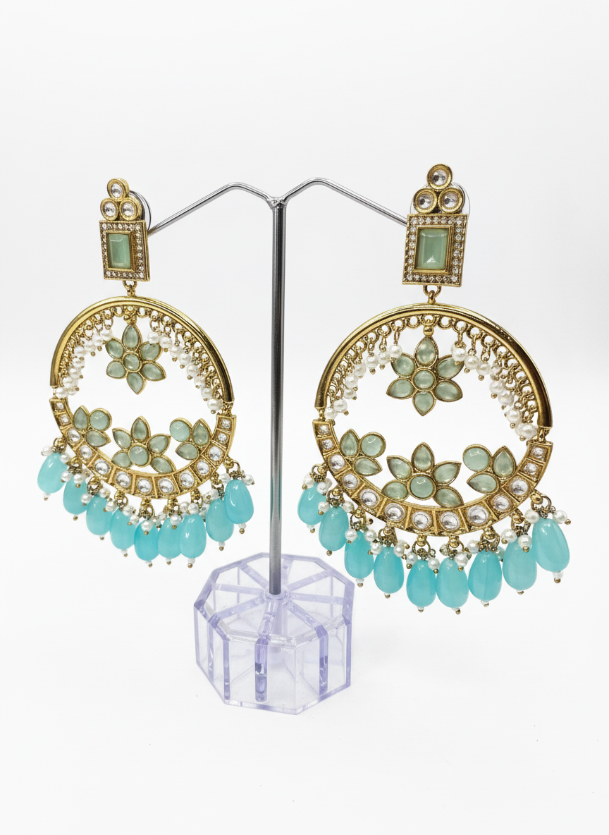 Oversized earrings
