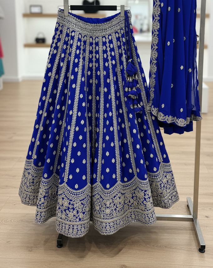 Beautiful girlish partywear lehnga Outfit