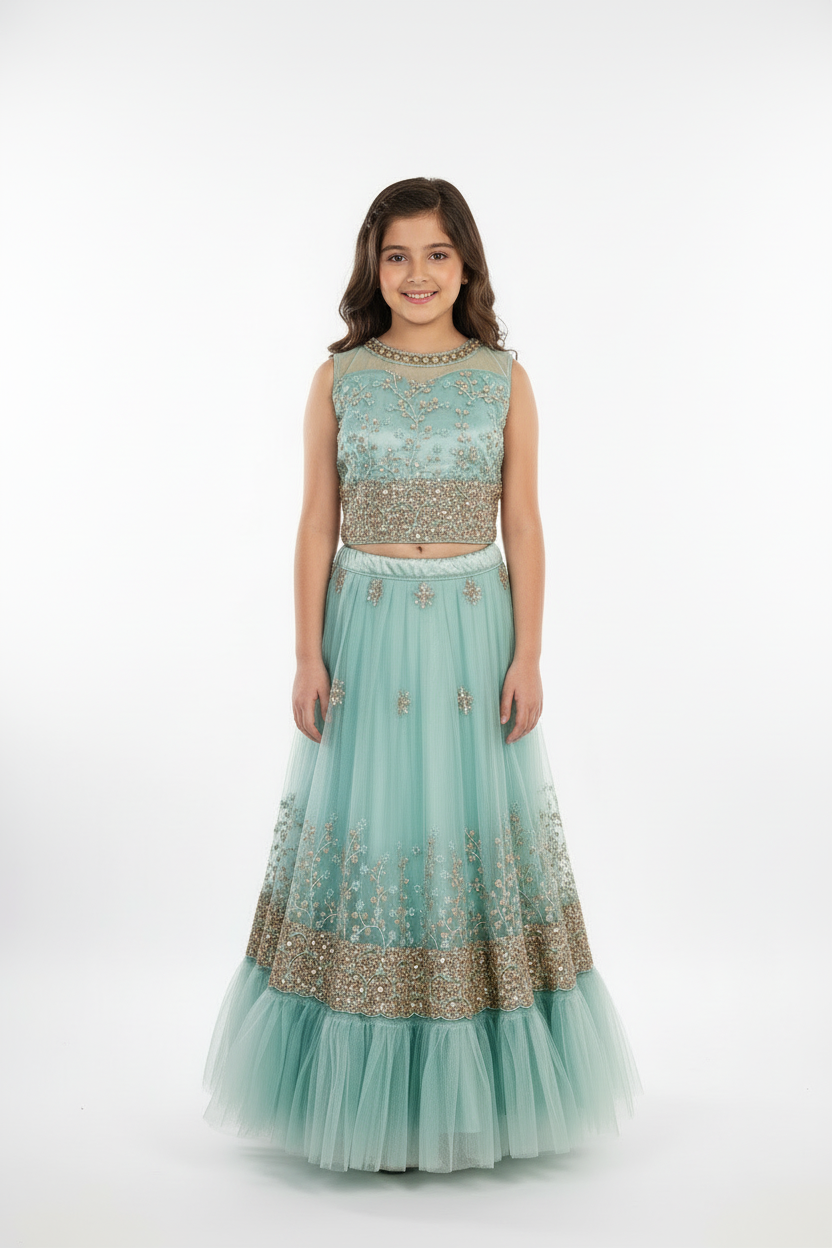 Kidswear dress Lehnga choli