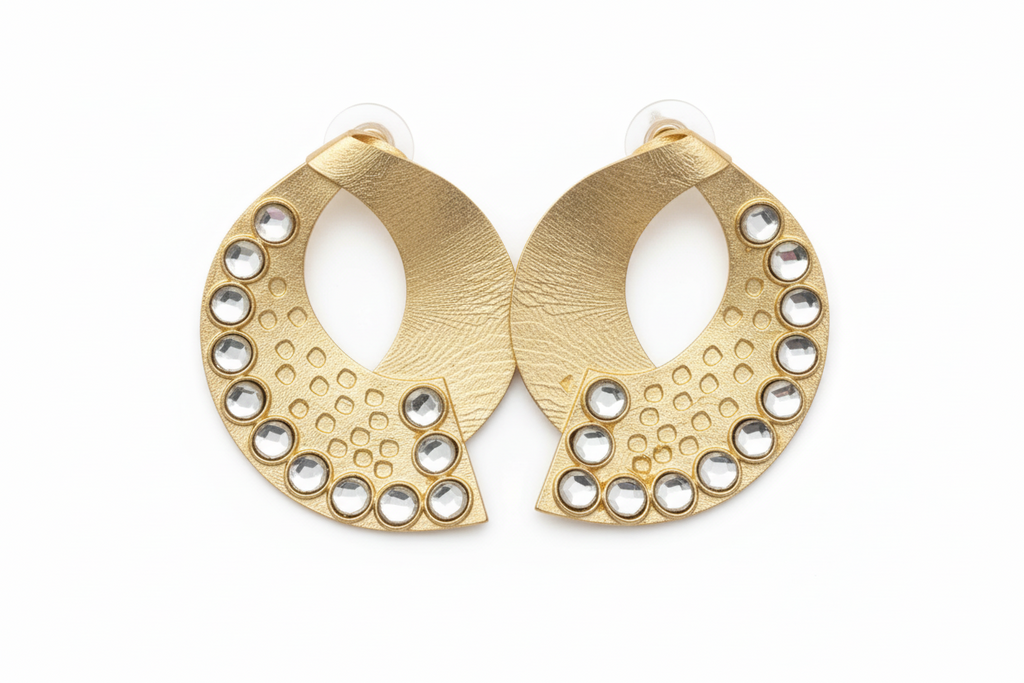 Anti -Tarnish statement earings
