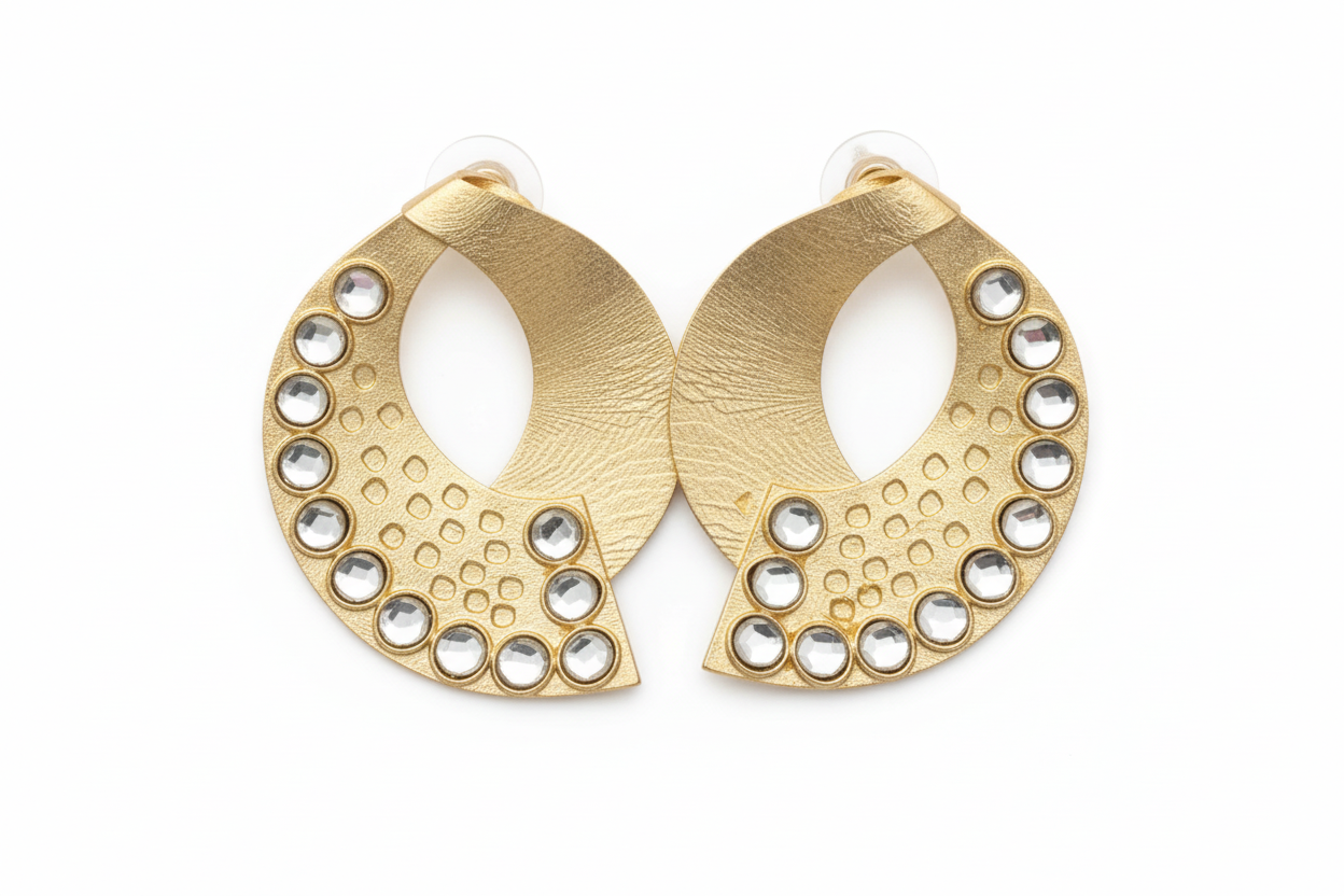 Anti -Tarnish statement earings