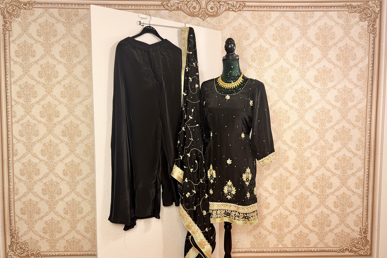 Punjabi plazo suit