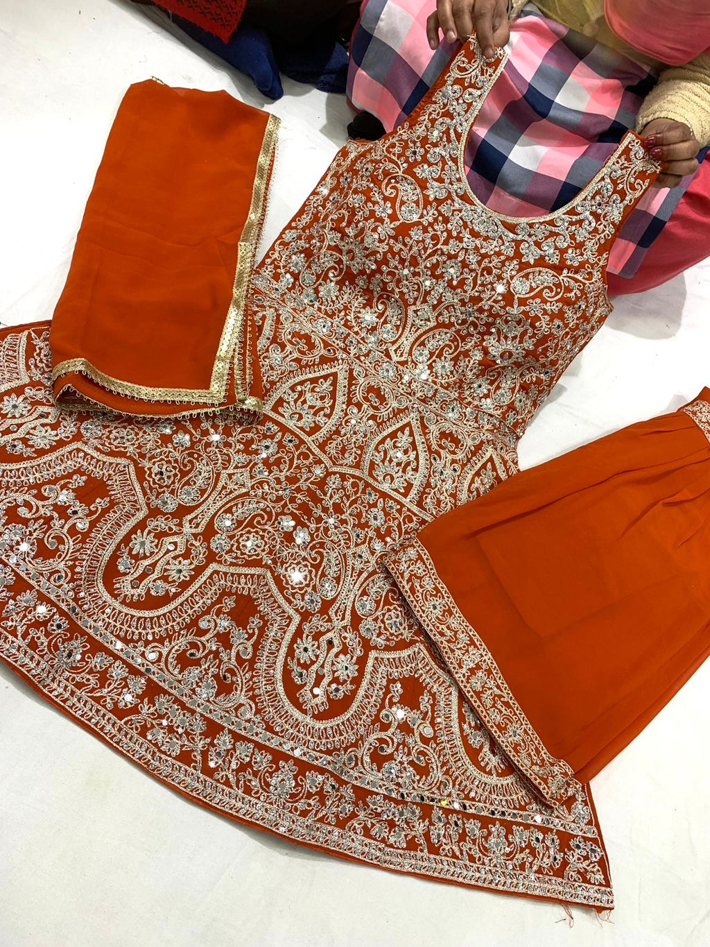 Sharara suit