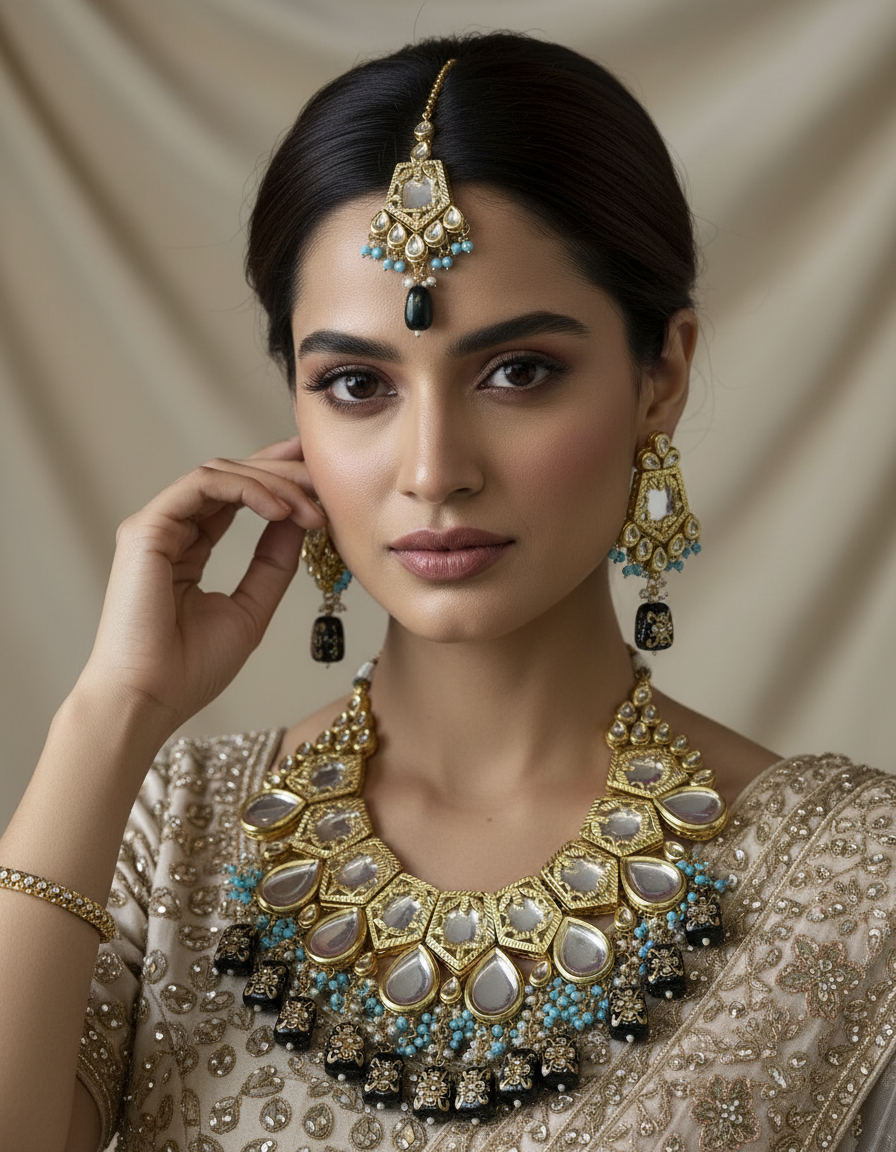 Bridal necklace set