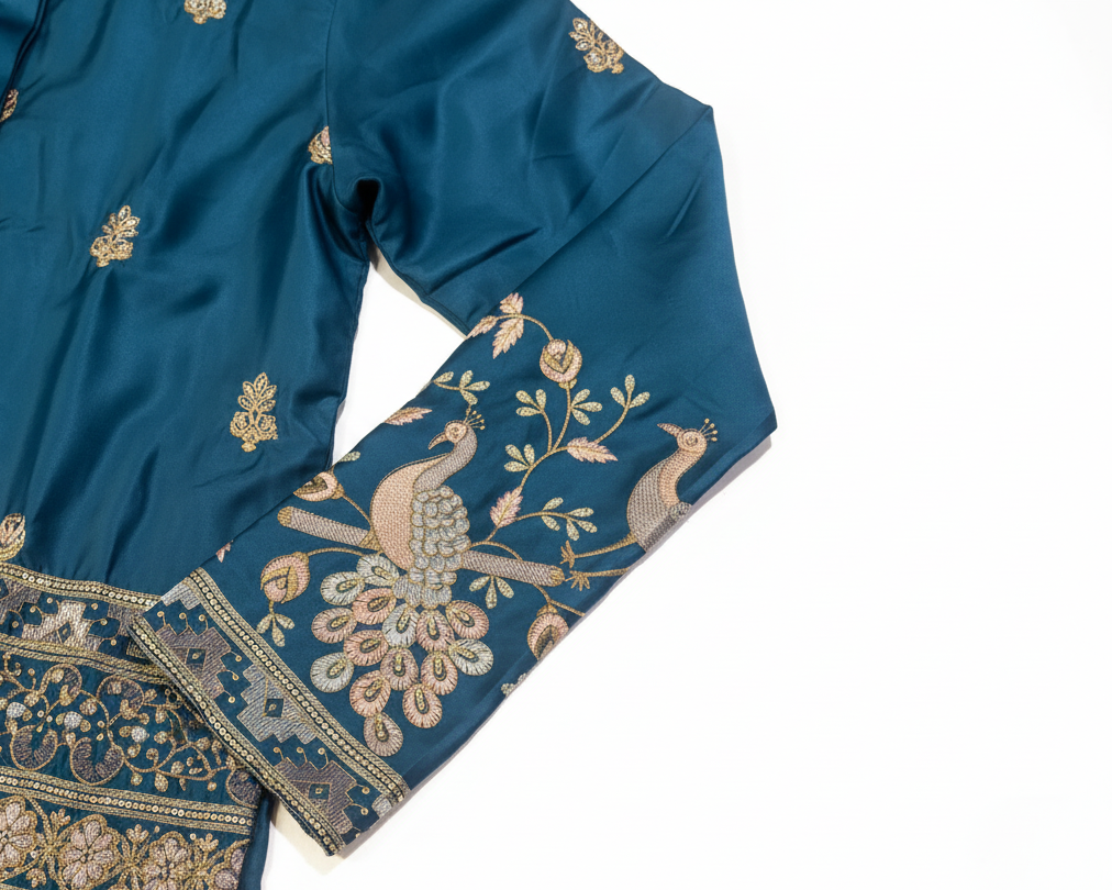 Partywear mens kurta -pajama set