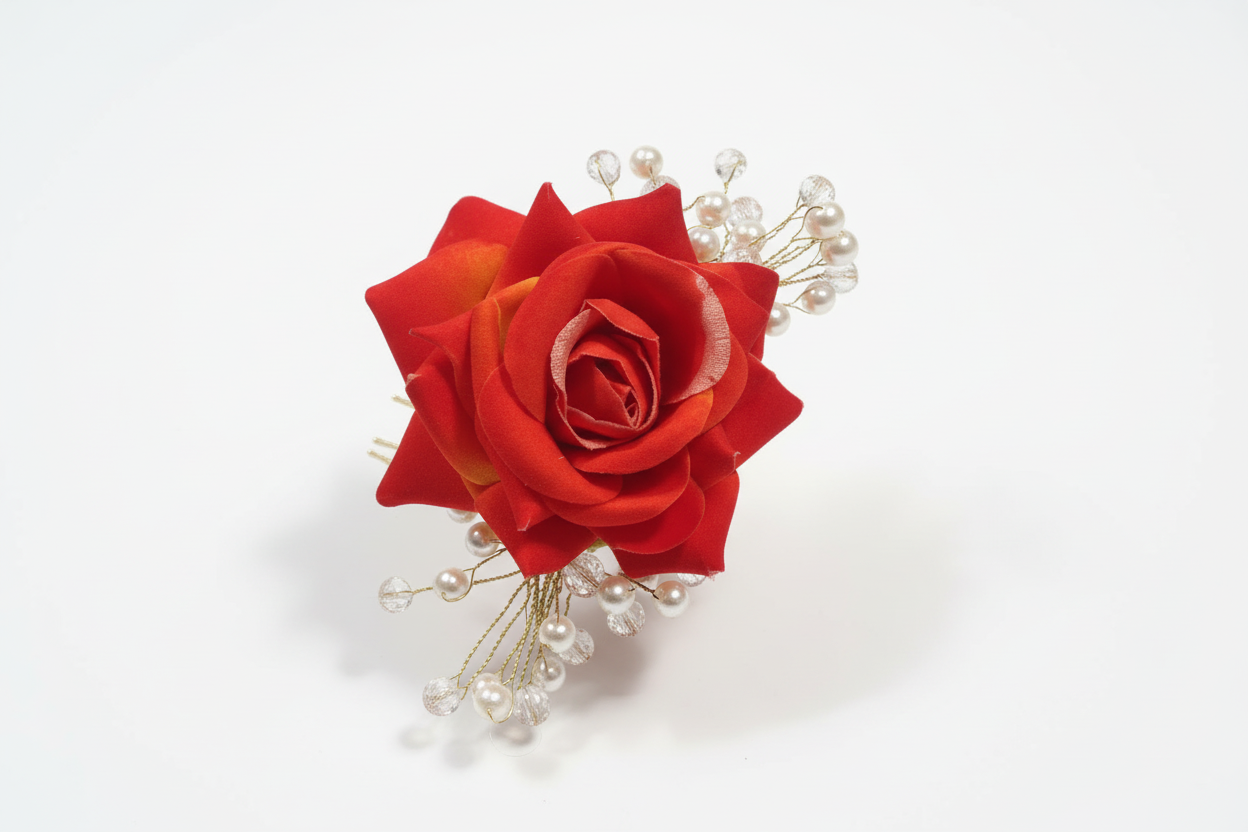 Hair floral accessories