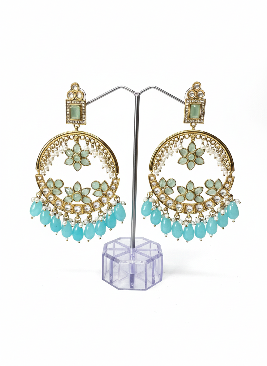Oversized earrings
