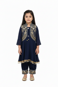 Beautiful kids wear suit