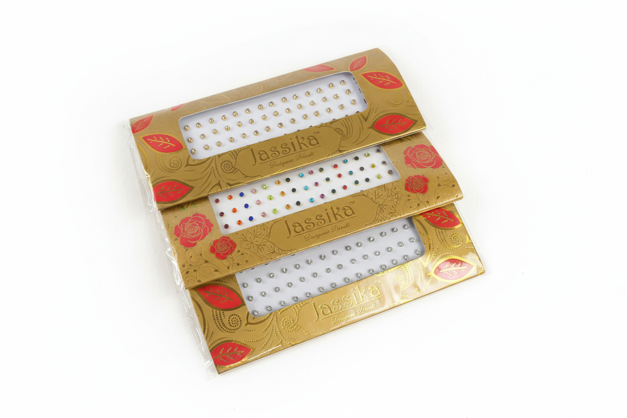 Single stone bindi (3card combo)