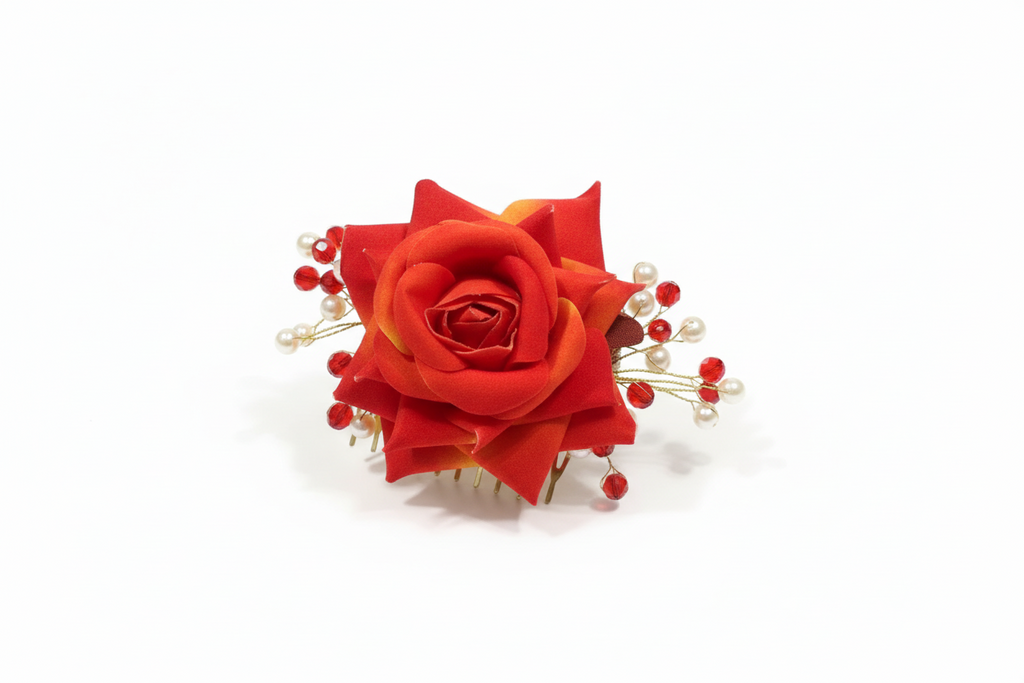 Hair floral accessories
