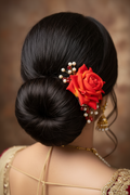 Hair floral accessories